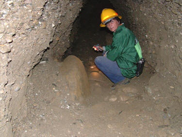 Colette Dowell Nadija Nukic Bosnia Ravne TUnnel Ancient Inscriptions