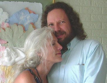 Robert Schoch and Colette Dowell June 2006 at Caroline's house