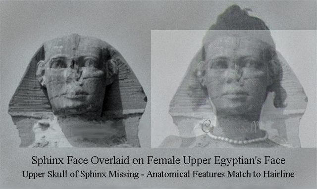 what direction does the sphinx face