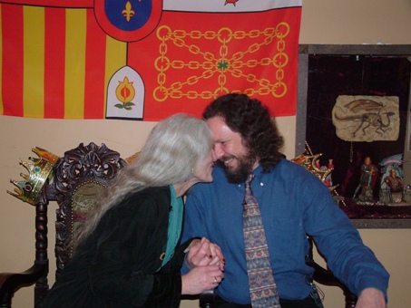 Colette Dowell and Robert Schoch in Witchita Museum 
